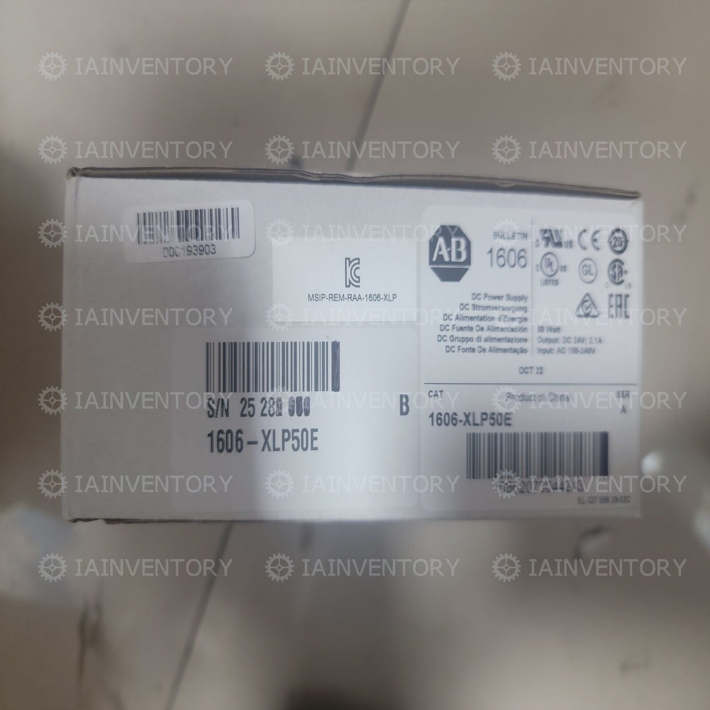 Sealed Allen-Bradley 1606-XLP50E Fast ship - ALLEN-BRADLEY