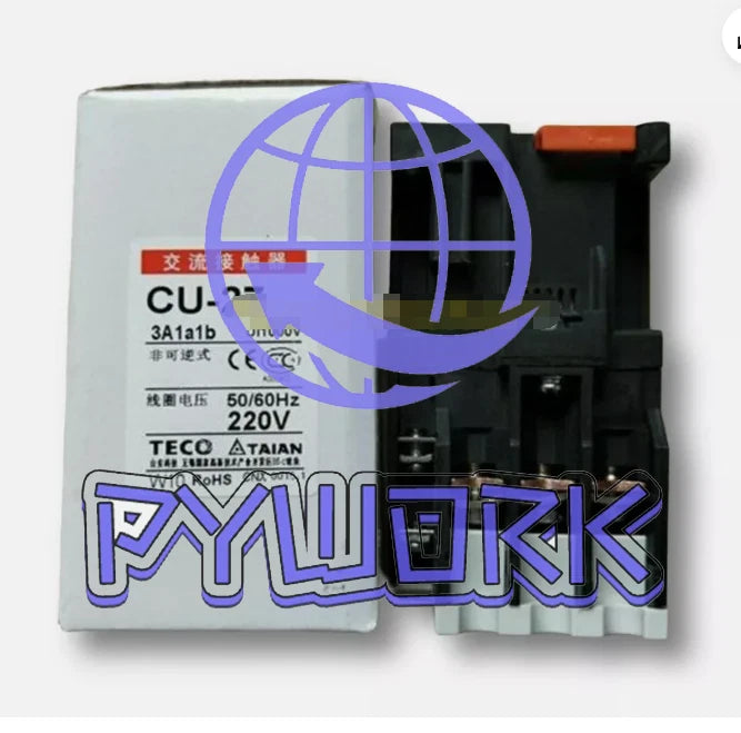 1Pcs TECO AC Contactor CU-27 3a1a1b AC24V 36V 48V 110V 220V 380V