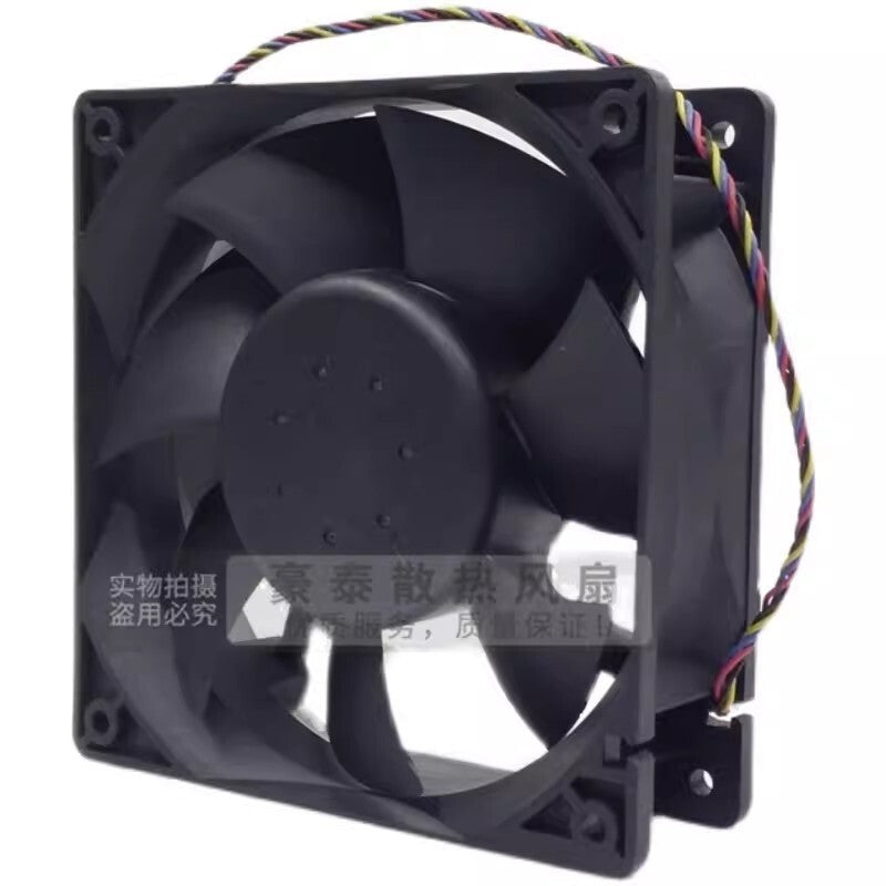 Delta AFC1212DE 12038 DC12V 3.00A 12CM 4-Wire PWM Mute Cooling Fan