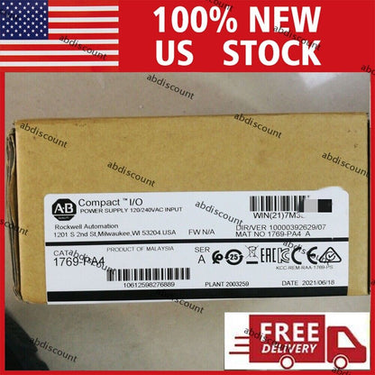AB NEW FACTORY SEALED 1769-PA4 Power Supply Module - AB NEW FACTORY SEALED