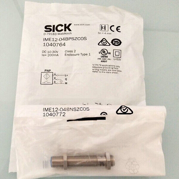New SICK IME12-04BPSZC0S Proximity Switch Sensor - Spot Stock - SICK