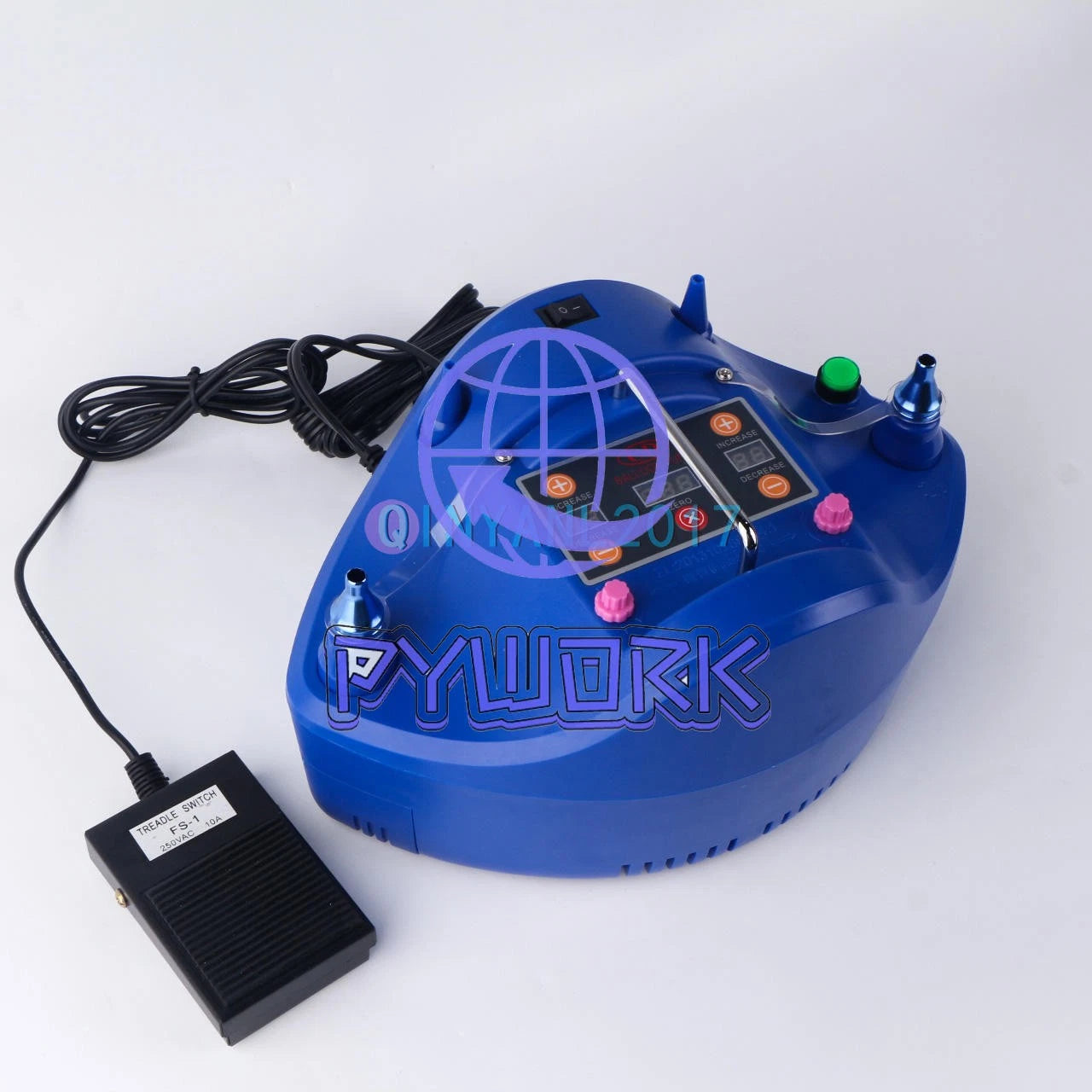 CD-608 Balloon Inflator with Digital Timer 220V Electric Precision Balloon Pump~