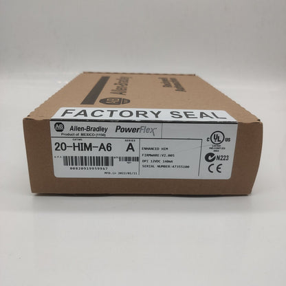 Allen-Bradley 20-HIM-A6 Enhanced Version 2.007 12VFC New Sealed - ALLEN-BRADLEY