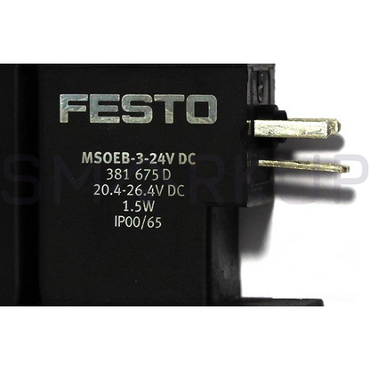 new FESTO MSOEB-3-24V DC 381675 Solenoid Coil - FESTO