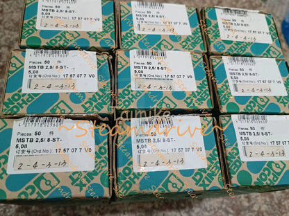 10PCS/BOX MSTB2.5/ 8-ST-5.08 1757077 Connector