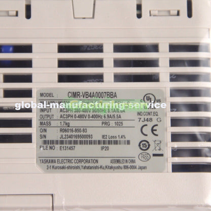 YASKAWA V1000 CIMR-VB4A0007BBA Inverter 1Pcs/