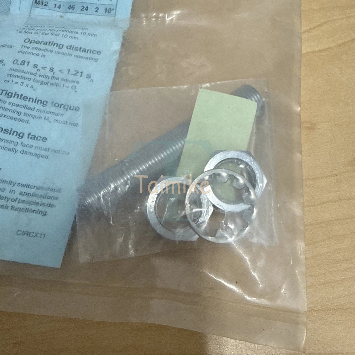 Contrinex DW-AS-521-M12 Inductive Proximity Switch Sensor 8mm Operating Distance