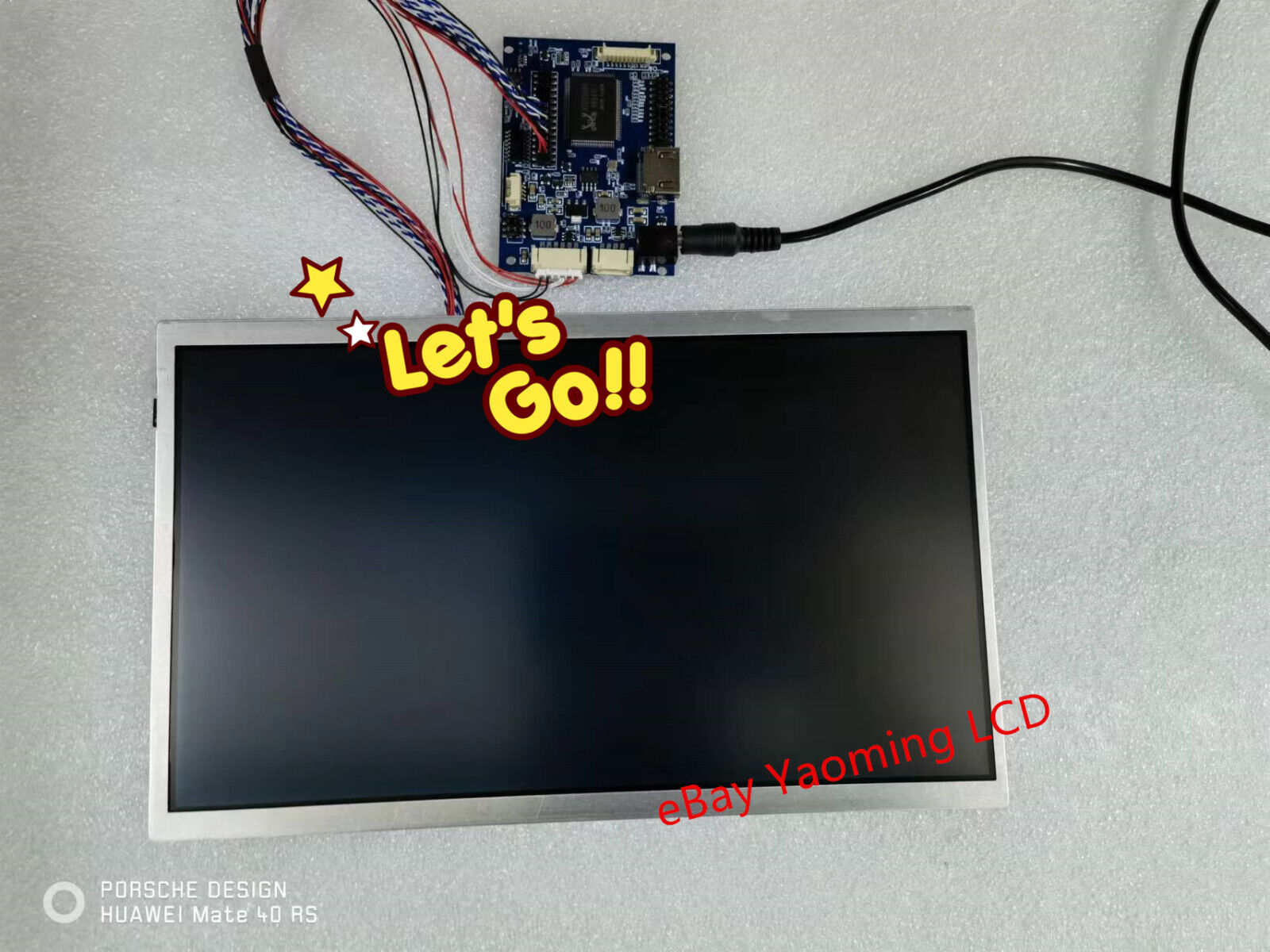 10.1'' Pixel Qi PQ3Qi-01 Sunlight LCD Display With HDMI Control Driver Board koeed