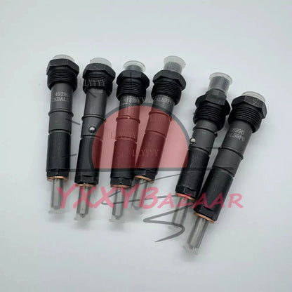 6x Fuel Injectors 4928990 For Cummins 6BT 5.9L Diesel Engine 1994-98 0432131715~