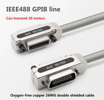 new IEEE488 line industrial control connection motherboard line GPIB cable 2 Meter