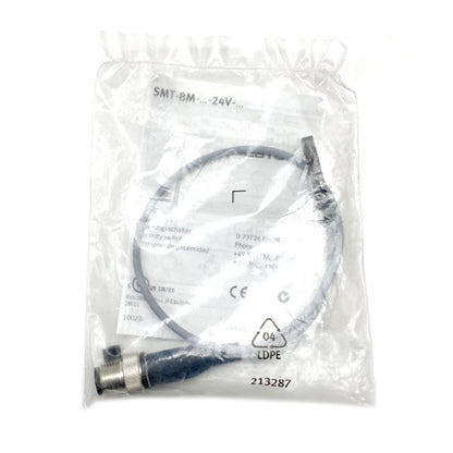 new 1PCS FESTO Magnetic Switch SMT-8M-PS-24V-K-0.3-M12 543869 - FESTO