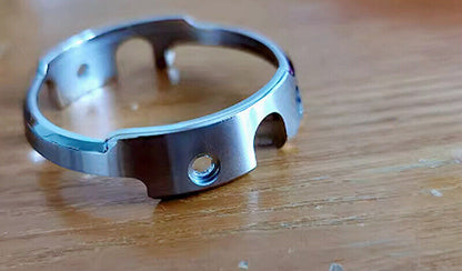 SNJ025P1/SNJ027P1 Diving watch light tank stainless steel substitute guard ring