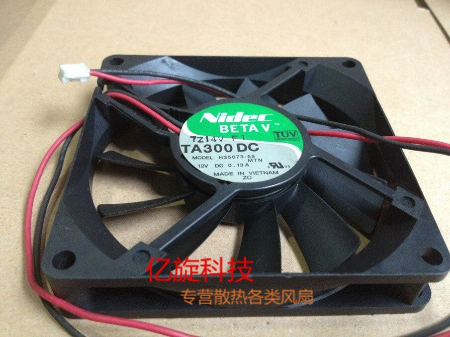 Nidec 8015 12V 0.13A TA300DC H35673-55 ultra-thin silent fan