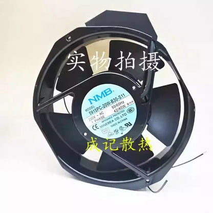 NMB 5915PC-20W-B30-S11 AC200V 42/40W 17238 AC Cabinet Cooling Fan