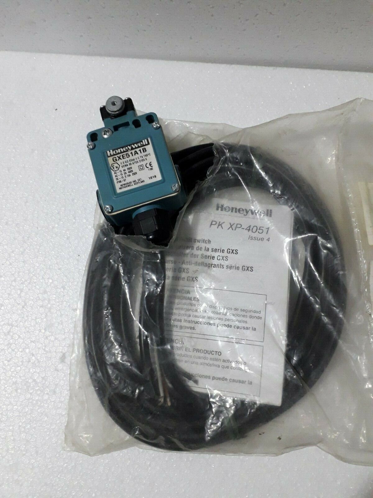 new HONEYWELL GXE51A1B LIMIT SWITCH SIDE ROTARY ACTUATOR KEMA 00 ATEX 2103 X