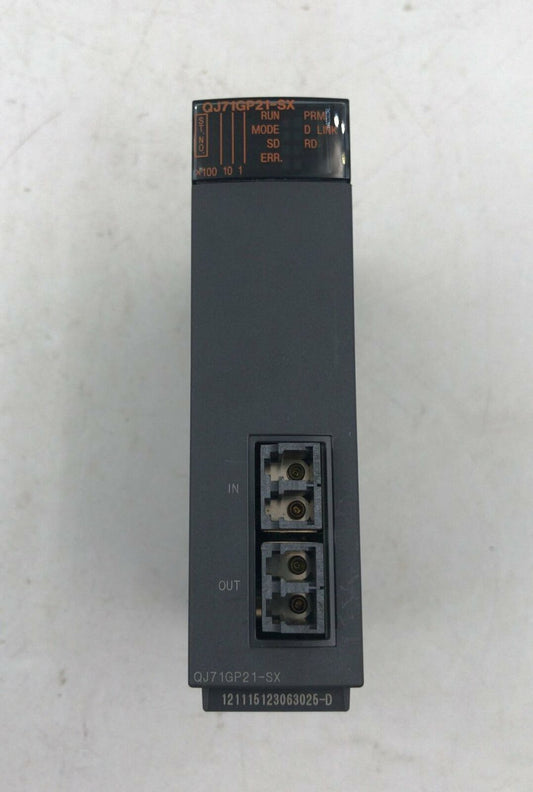 Used Mitsubishi QJ71GP21SX PLC module, tested and reliable - MITSUBISHI