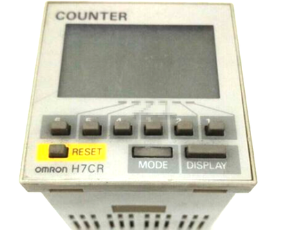 OMRON H7CR-SBSL Digital Counter - 6-Color Digital Counter with Date, Temperature, Humidity, and more - OMRON