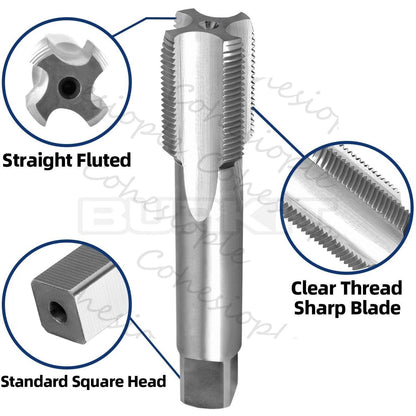 M42 X 1.5 Tap and Die Set Right Hand, M42X1.5 Machine Tap and Round Die