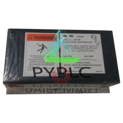 INGERSOLL RAND SSR15-100HP 39817655 120VAC 3.75A UNMP Controller