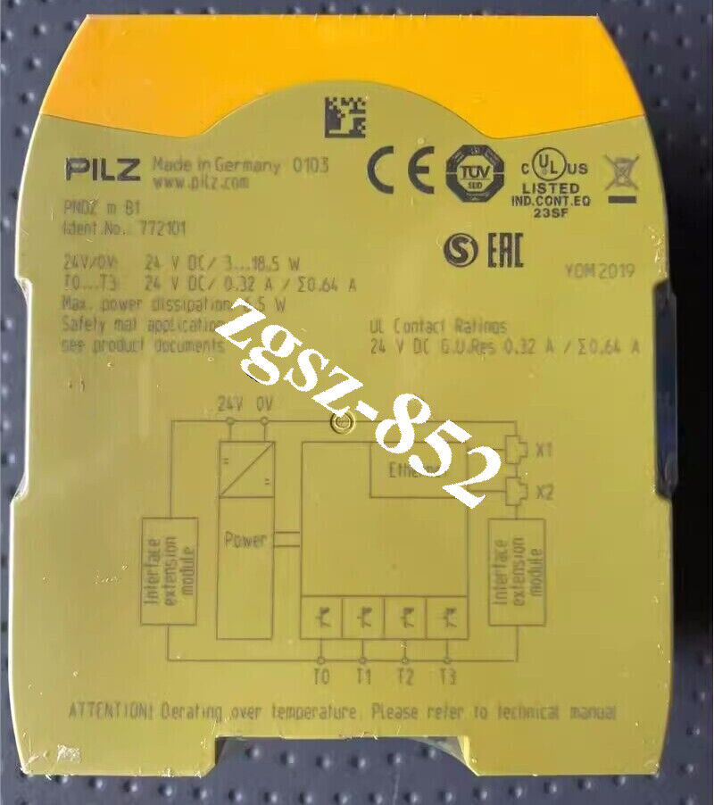 new  Fast   Pilz 772101 Safety Relay Ethernet Module PNOZ m