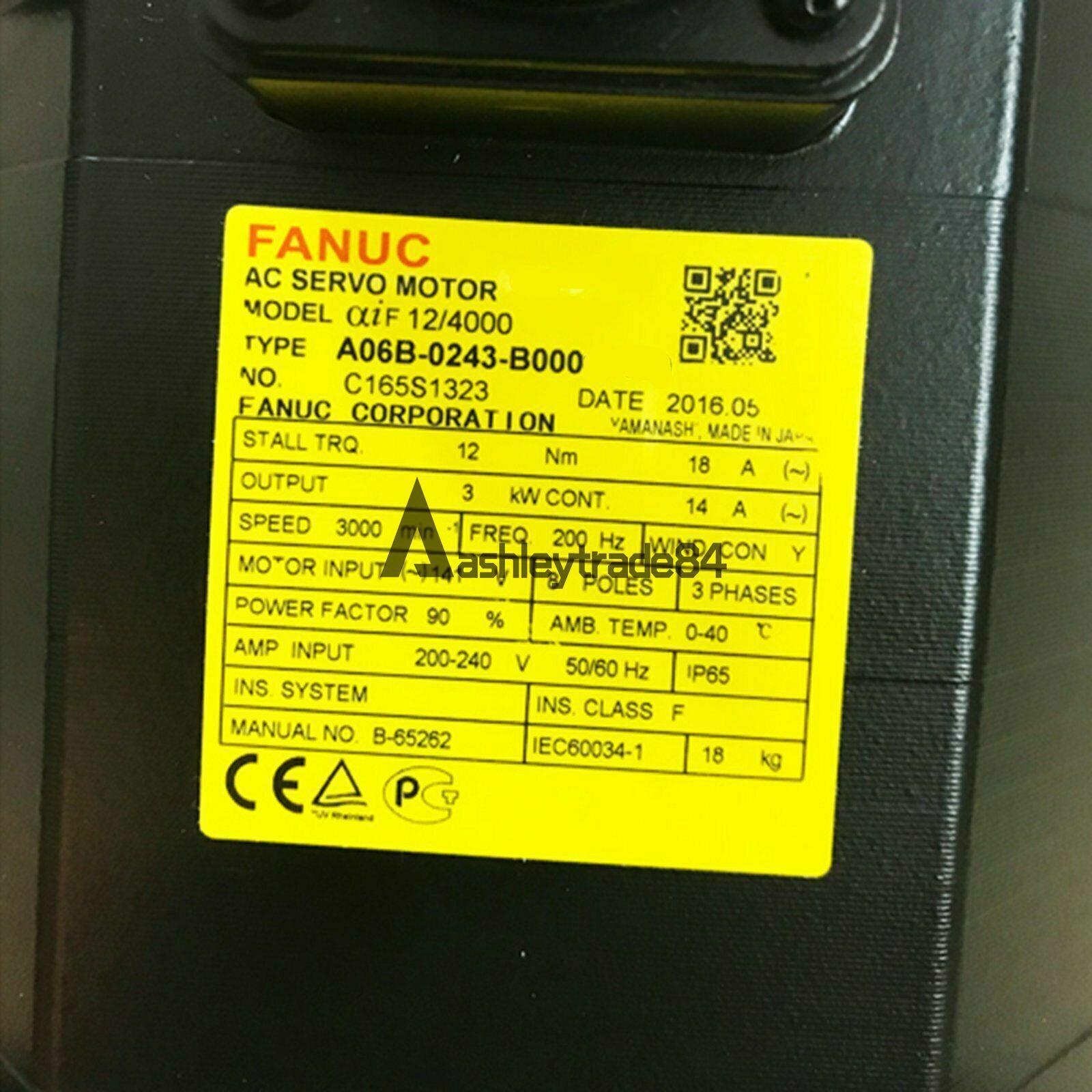 new 1PCS  FANUC A06B-0243-B000 servo motor