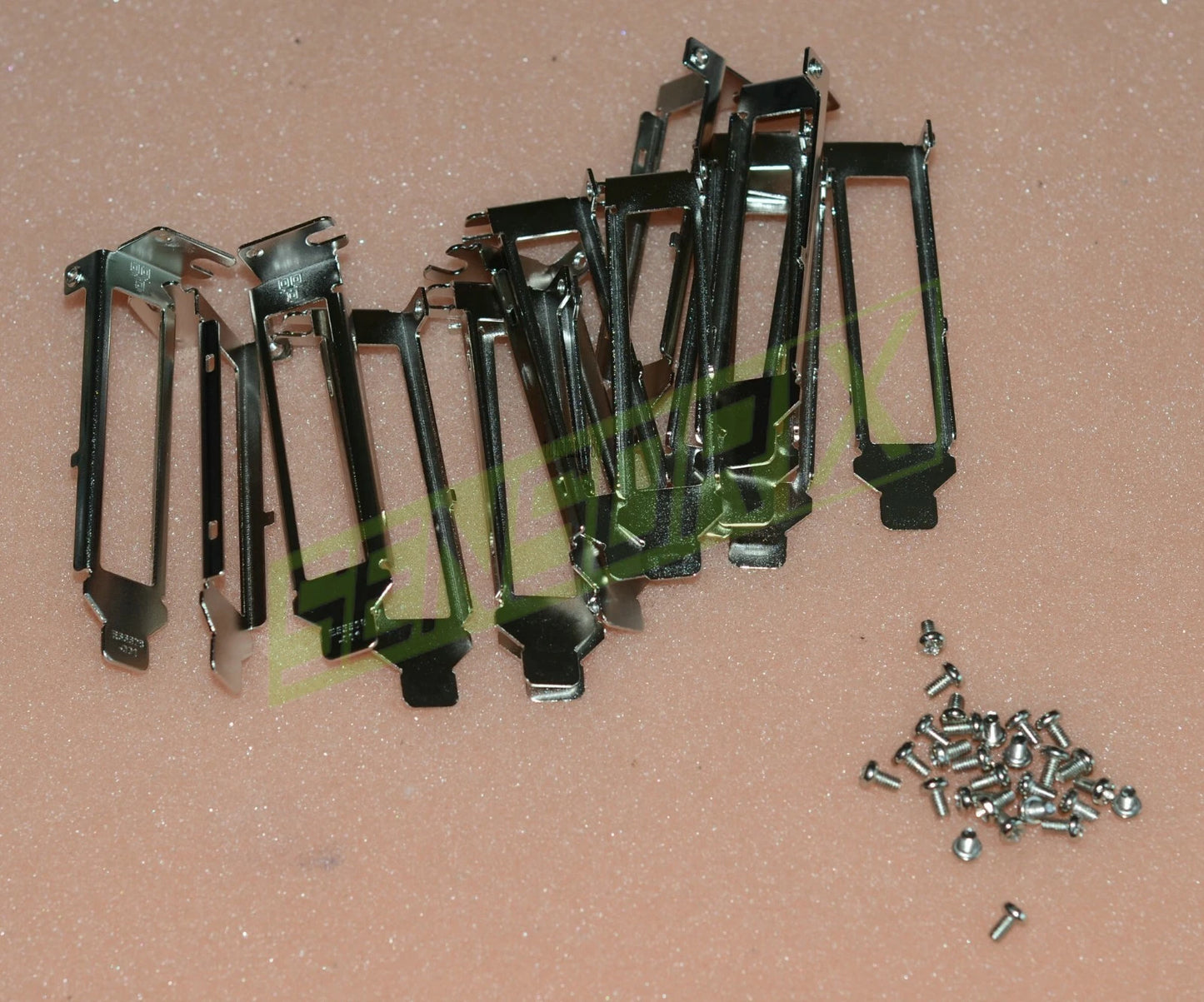Lot of 100 Low-Profile Bracket for E1G44ET, E1G44ET2, I340-T4, I350-T4 Quad~