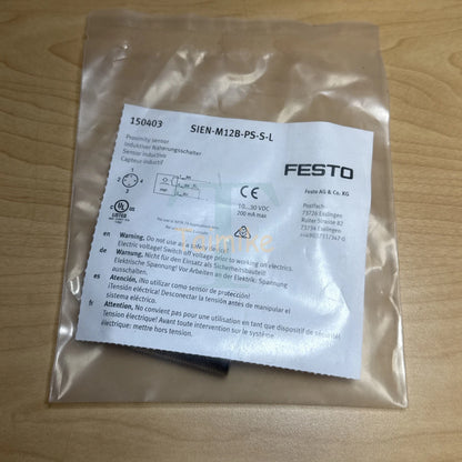 ! Festo SIEN-M12B-PS-S-L Proximity Sensor 150403