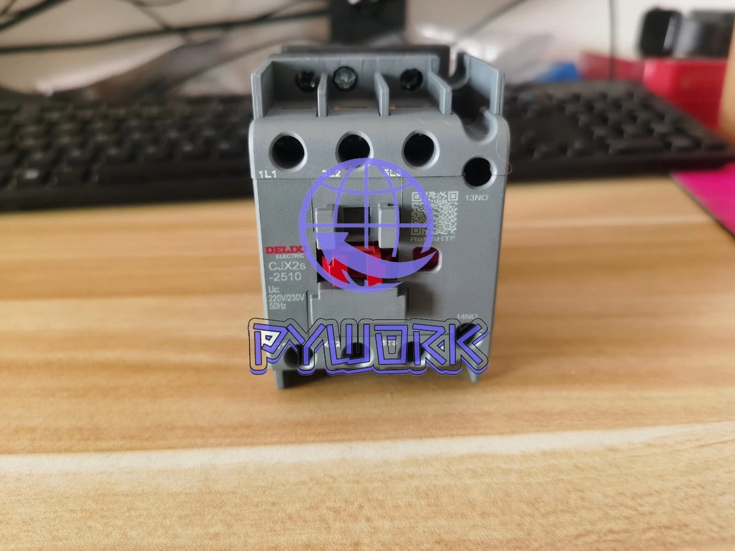 Delixi CJX2s-25 Series 25A, AC Contactor (1NO+1NC,1NO,1NC)