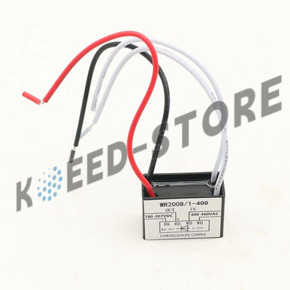 1PCS WR2008/1-400 Brake rectifier input 400-460V output 180-207V 1.25 ADC /RS