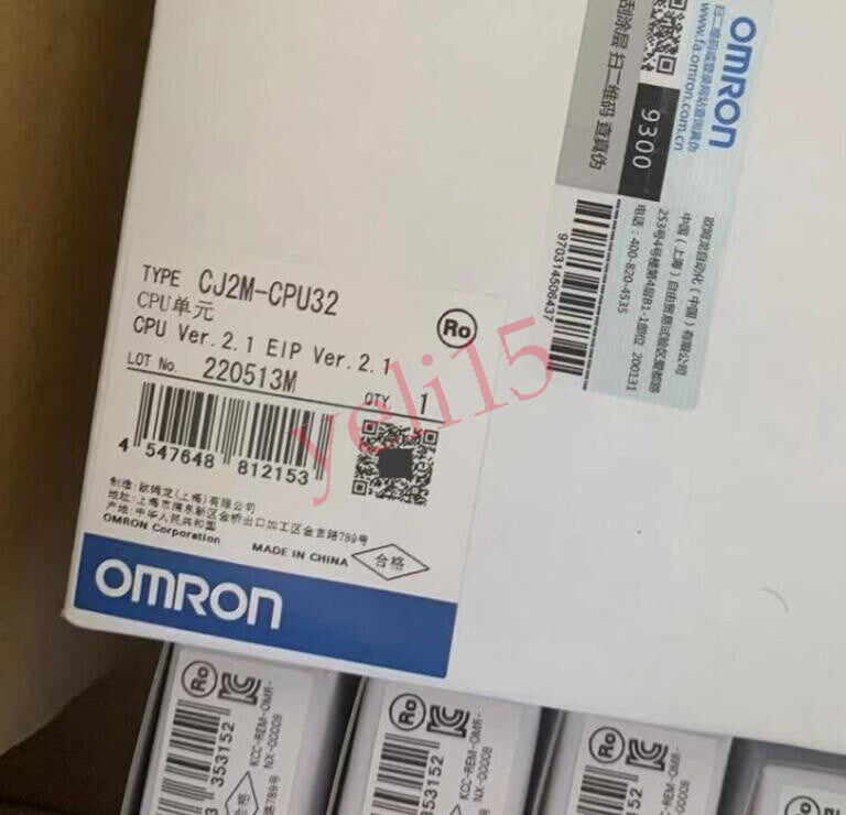 new 1PC Omron CJ2M-CPU32 PLC CJ2MCPU32 CPU