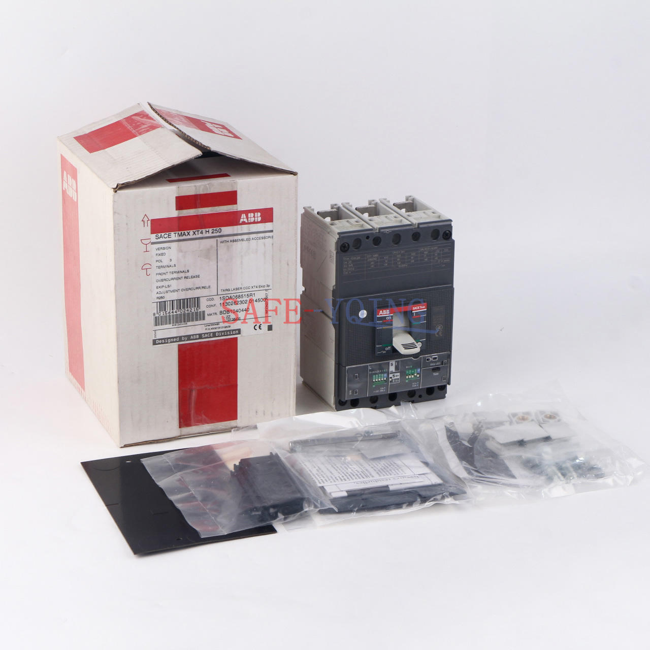 new ONE ABB SACE TMAX XT4H250 3P Electric Circuit Breaker - ABB