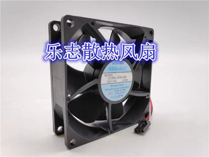 NMB 3110KL-05W-B69 DC24V 0.18A 8CM 3-Wire Inverter Cooling Fan