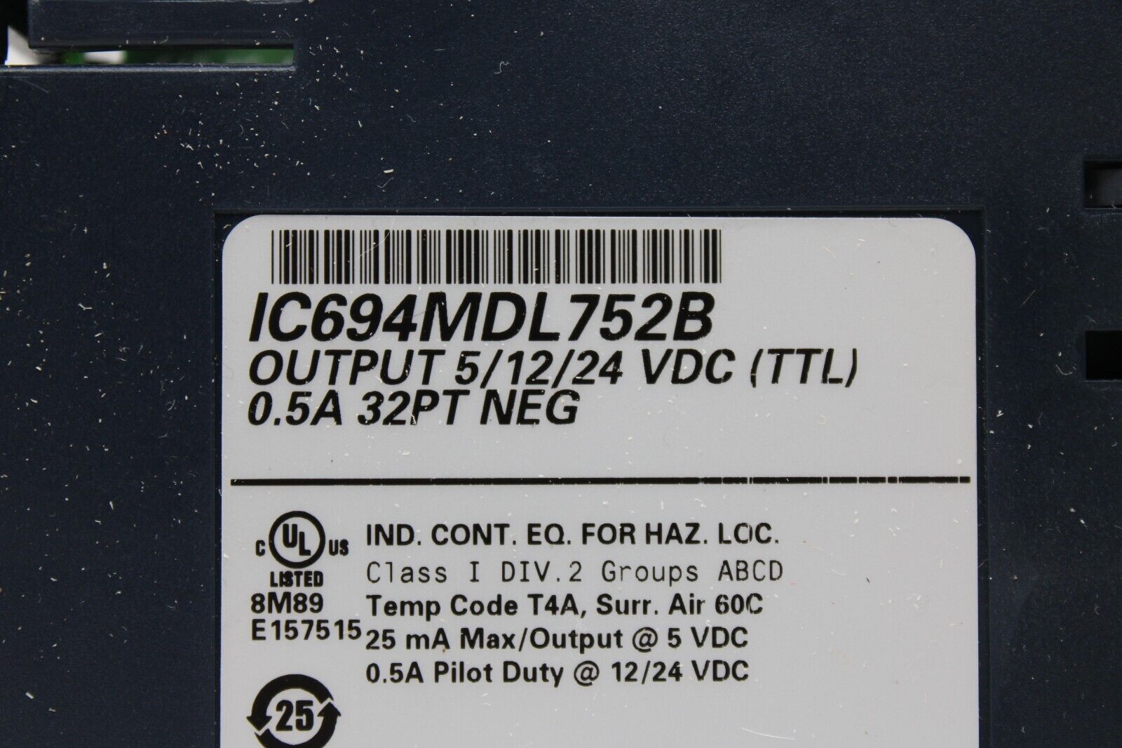 used GE Fanuc IC694MDL752B Output Module - GE FANUC
