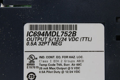 used GE Fanuc IC694MDL752B Output Module - GE FANUC