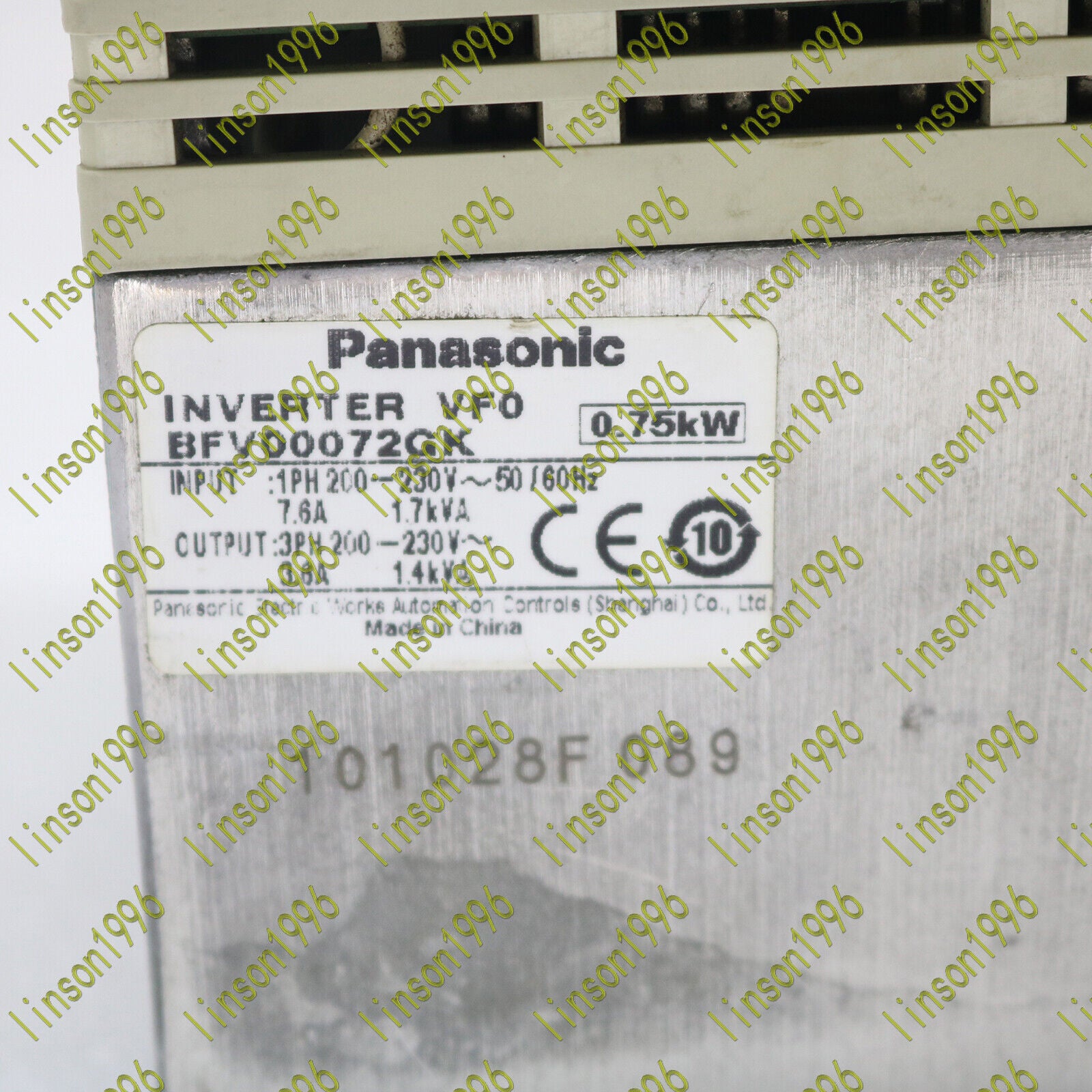 Used Panasonic BFV00072GK Inverter - PANASONIC