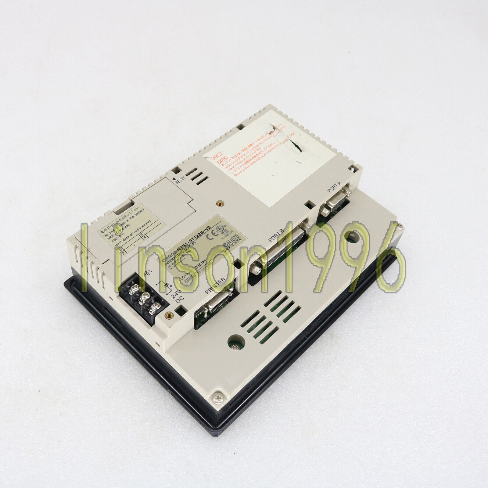 Omron NT31-ST123B-V3 Smart Touch Panel Tested - OMRON