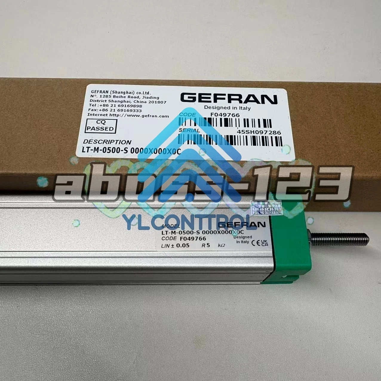 GEFRAN LT-M-0500-S Displacement sensor#1pcs