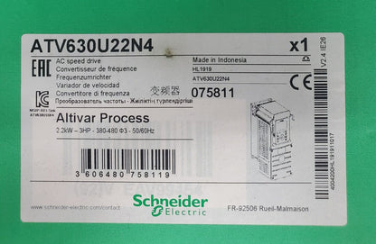 Altivar Schinder Electric 3hp VFD ATV Motor - ALTIVAR SCHINDER