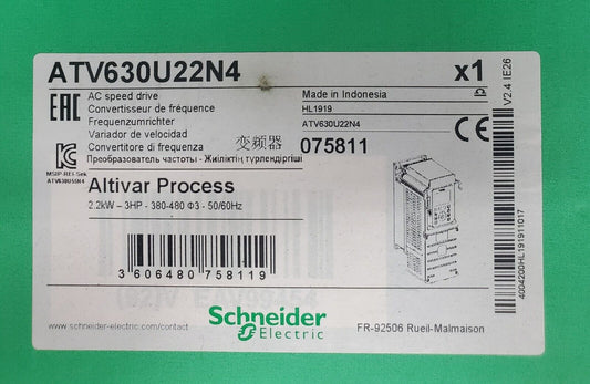 Altivar Schinder Electric 3hp VFD ATV Motor - ALTIVAR SCHINDER