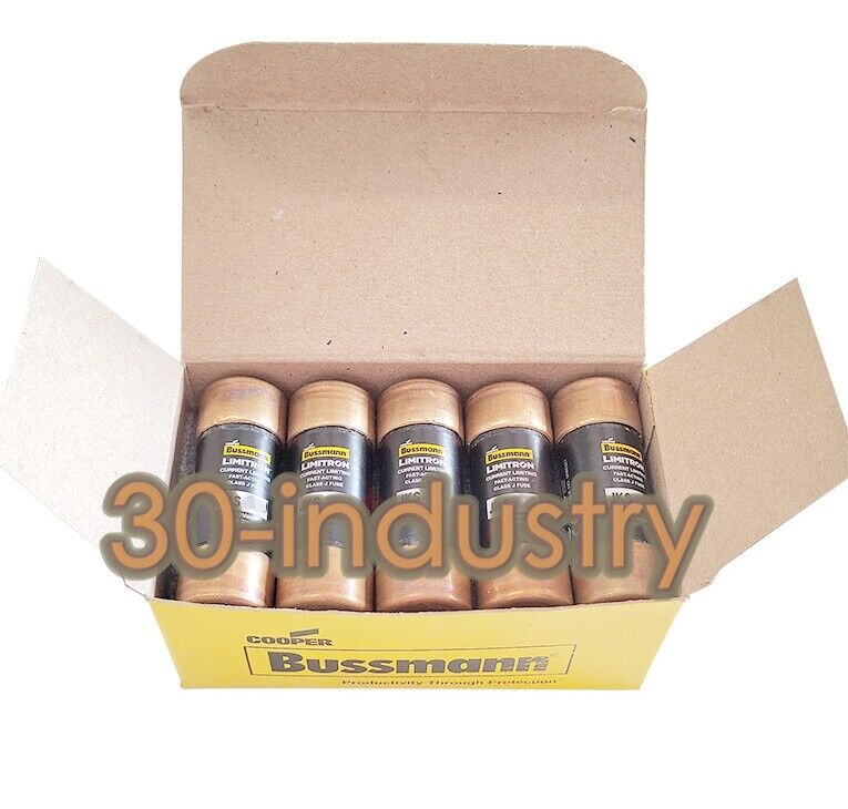 10 Pack Bussmann JKS-60 60A 600V Fuses for Electrical Protection - BUSSMANN