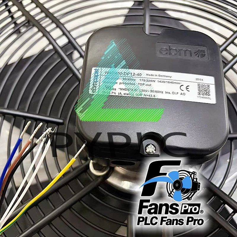 1PCS Ebmpapst W4D400-DP12-40 200-230V Drive Cabinet Cooling Fan Fast Ship