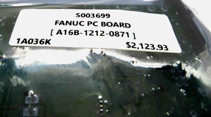 Tested Fanuc Power Supply Board A16B12120871 Used - FANUC