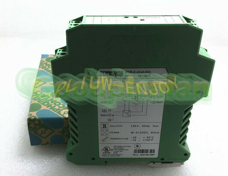 1PC Phoenix contact MCR-C-UI-UI-DCI 2810913 Isolation Amplifier