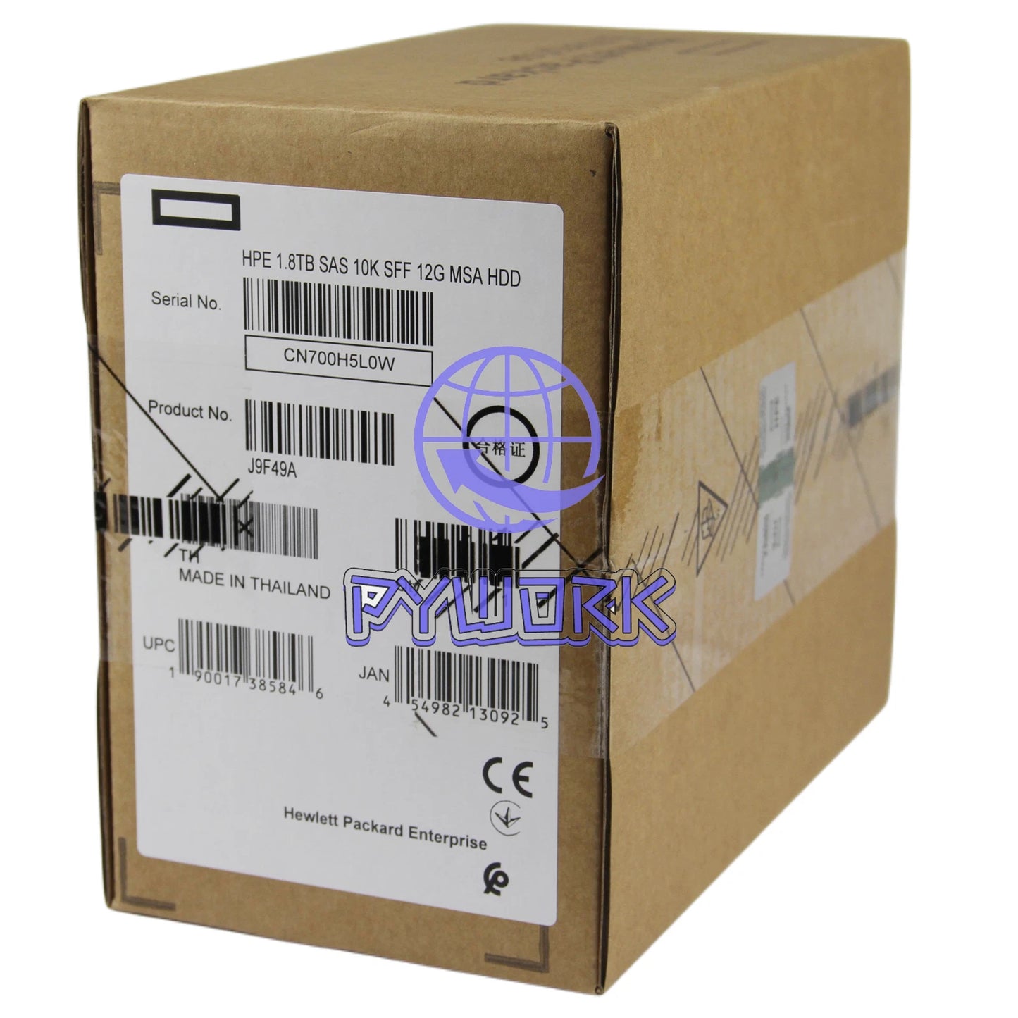 J9F49A 787649-001 HPE MSA 1.8TB 2.5" SAS 10K 12G SFF BC HDD Hard Drive