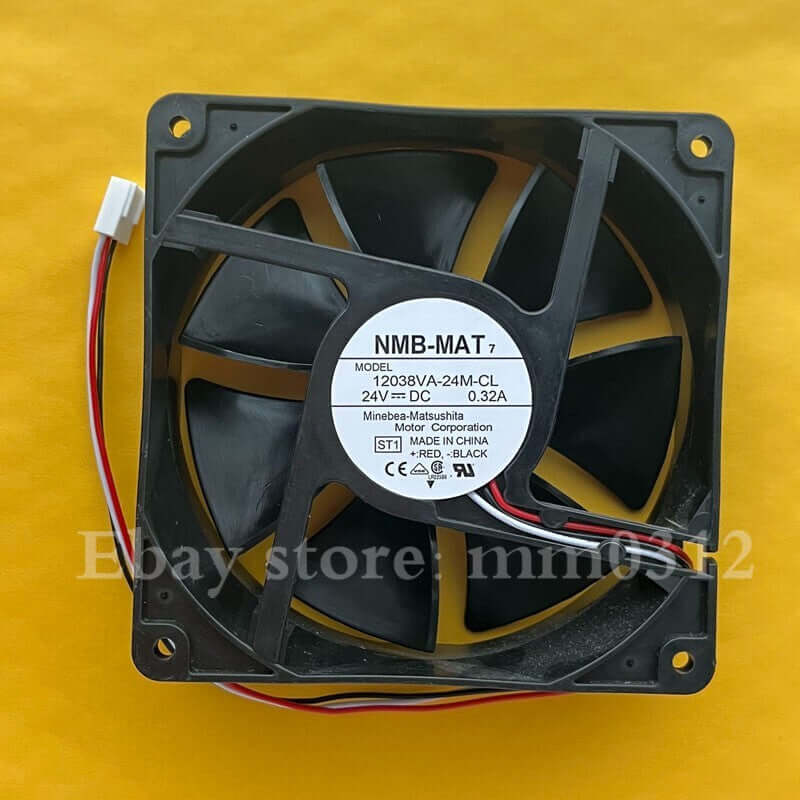 used NMB 12038VA-24M-CL DC24v 0.32A inverter cooling fan