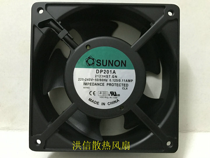 1pcs  SUNON 12038 DP201A 2123HST.GN 220-240V0.125/0.11AMP fan