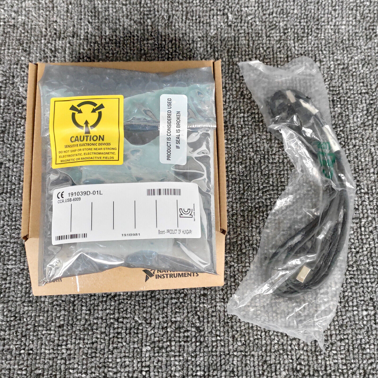 Sealed 14bits 48kS/s Data Acquisition National Instruments USB-6009 779026-01 US - KOEED