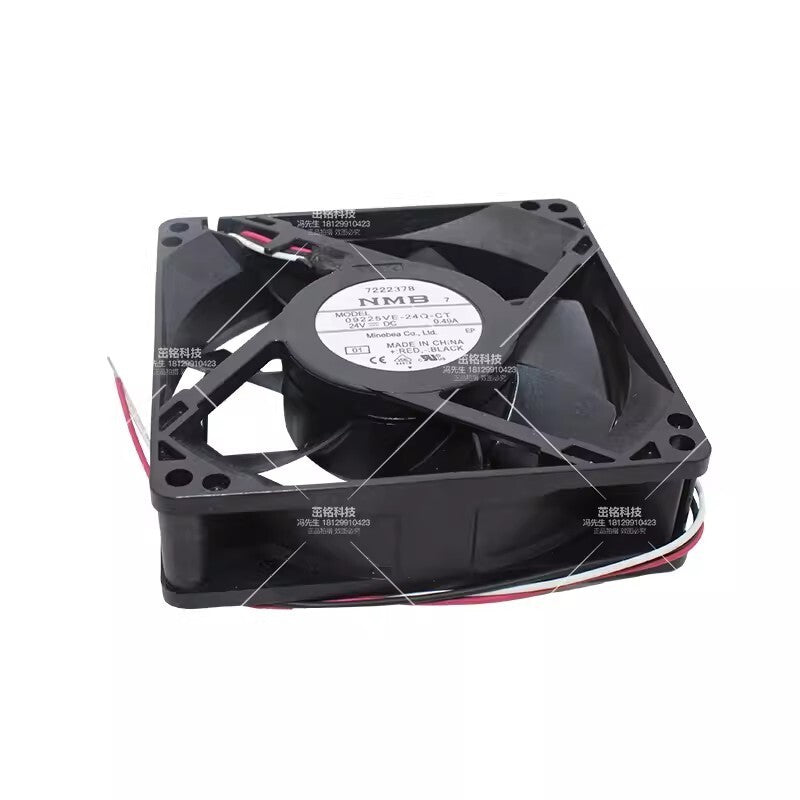 NMB 09225VA-24Q-CT DC24V 0.49A 3-Wire Silent Cooling Fan