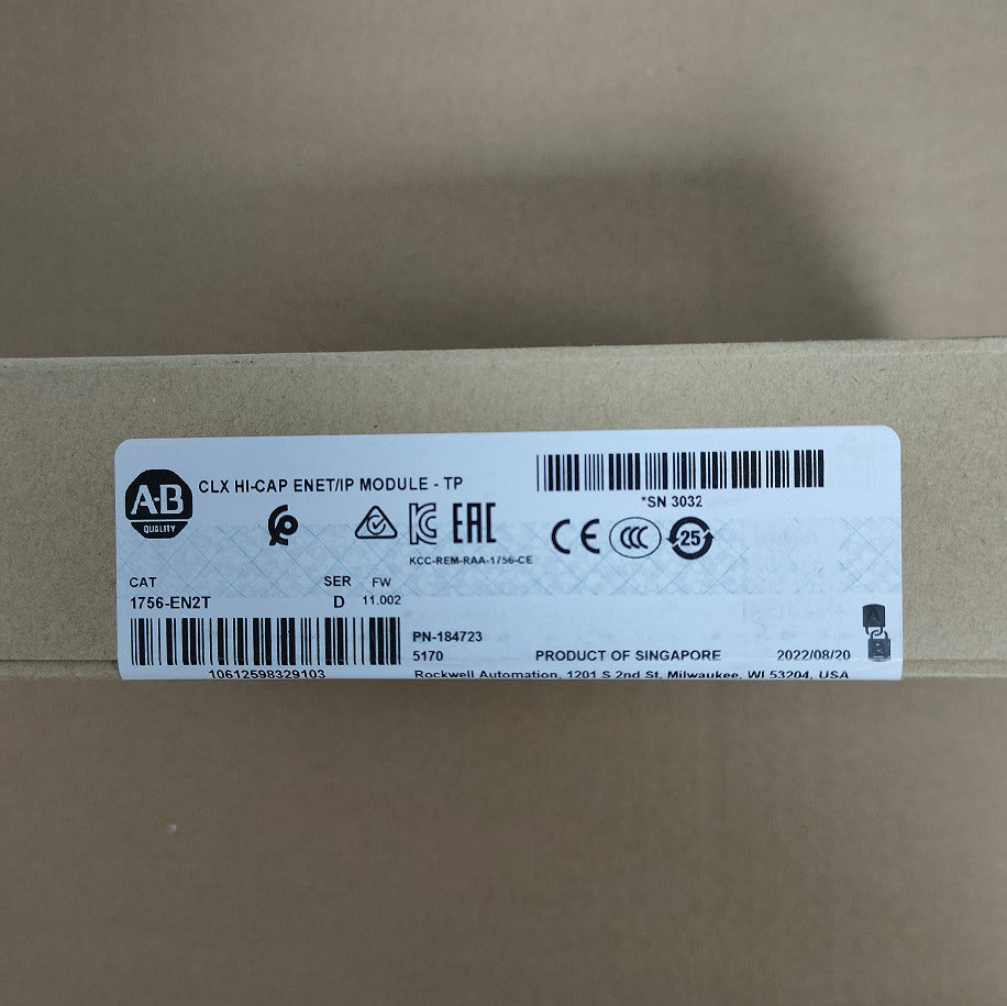 Allen-Bradley 1756EN2T - Sealed ControlLogix Ethernet Bridge 2022 - ALLEN-BRADLEY