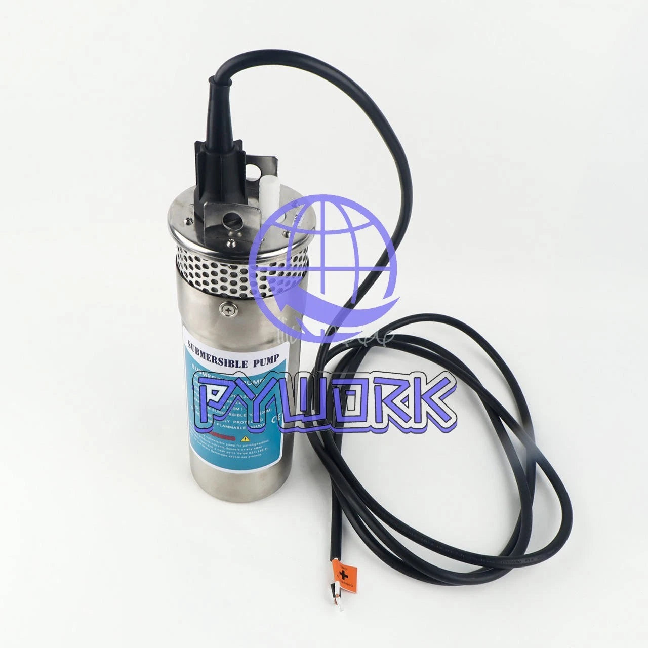 1Pcs 24V Stainless Shell Submersible 3.2GPM 4" Deep Well Water DC Pump